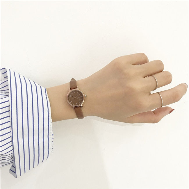Fashion White Small Watches 2022