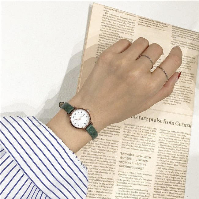 Fashion White Small Watches 2022