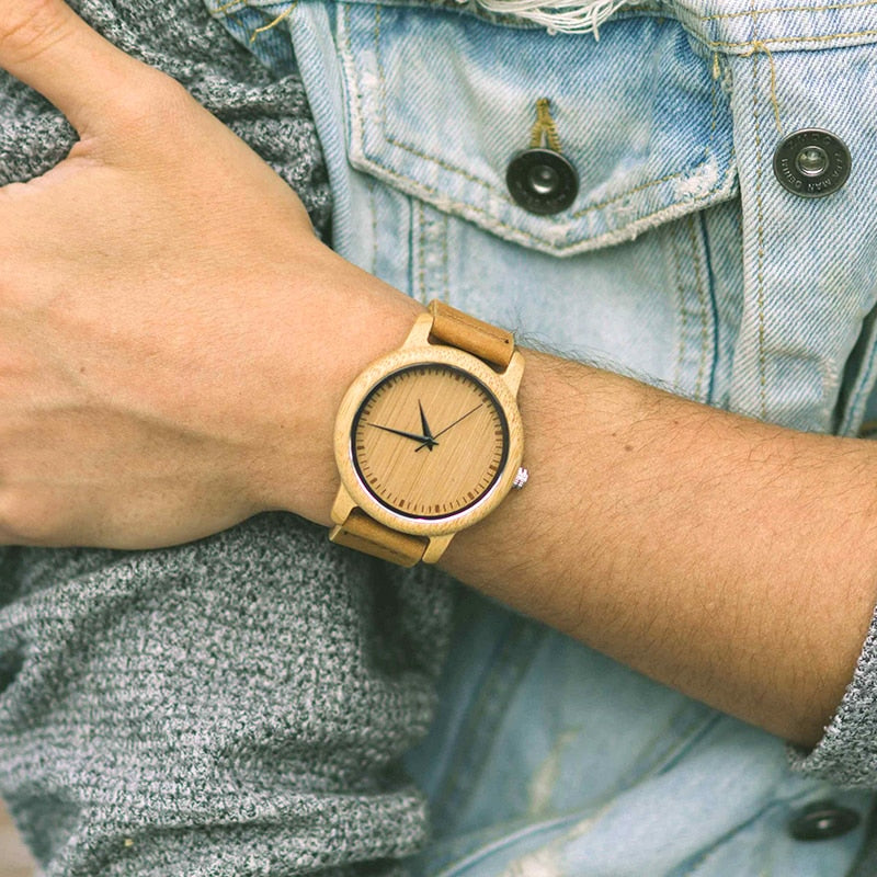 Watches Lovers Handmade Natural Wood Luxury