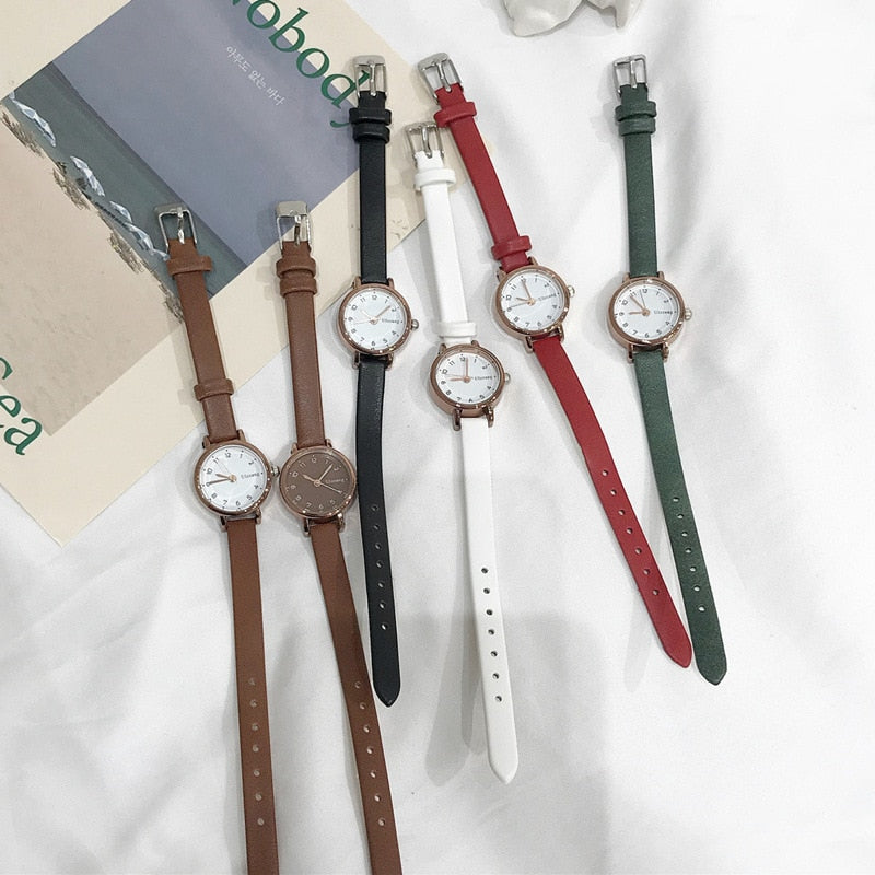Fashion White Small Watches 2022
