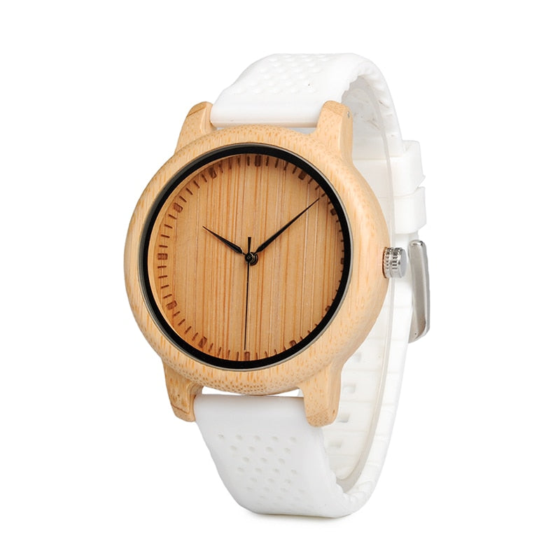 Watches Women Relogio Feminino Bamboo