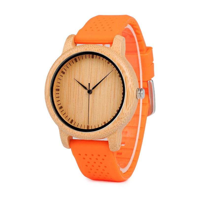 Watches Women Relogio Feminino Bamboo