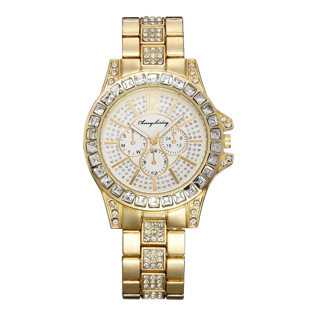 Fashion Women Watch With Diamond Watch Ladies Top Luxury