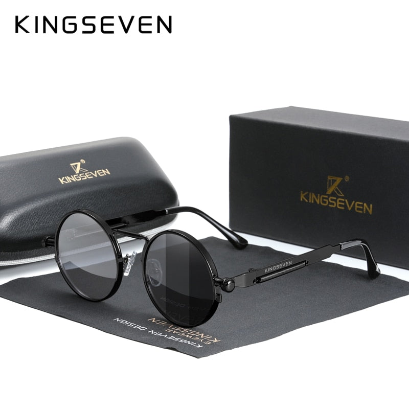 High Quality Gothic Steampunk Sunglasses Polarized