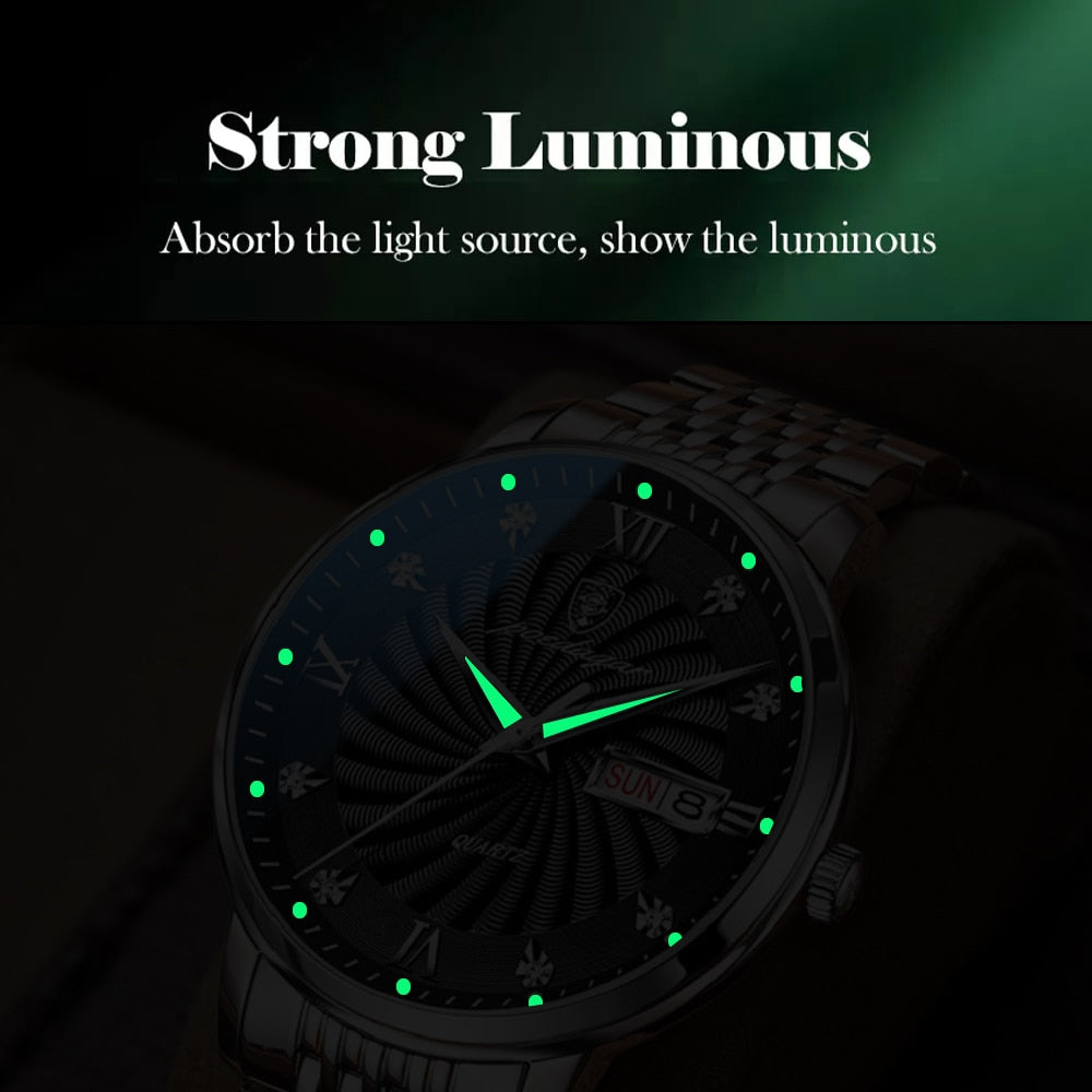 2022 fashion watch men stainless steel
