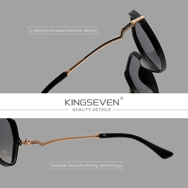 2022 Design Big Frame Polarized Sunglasses For Women UV400