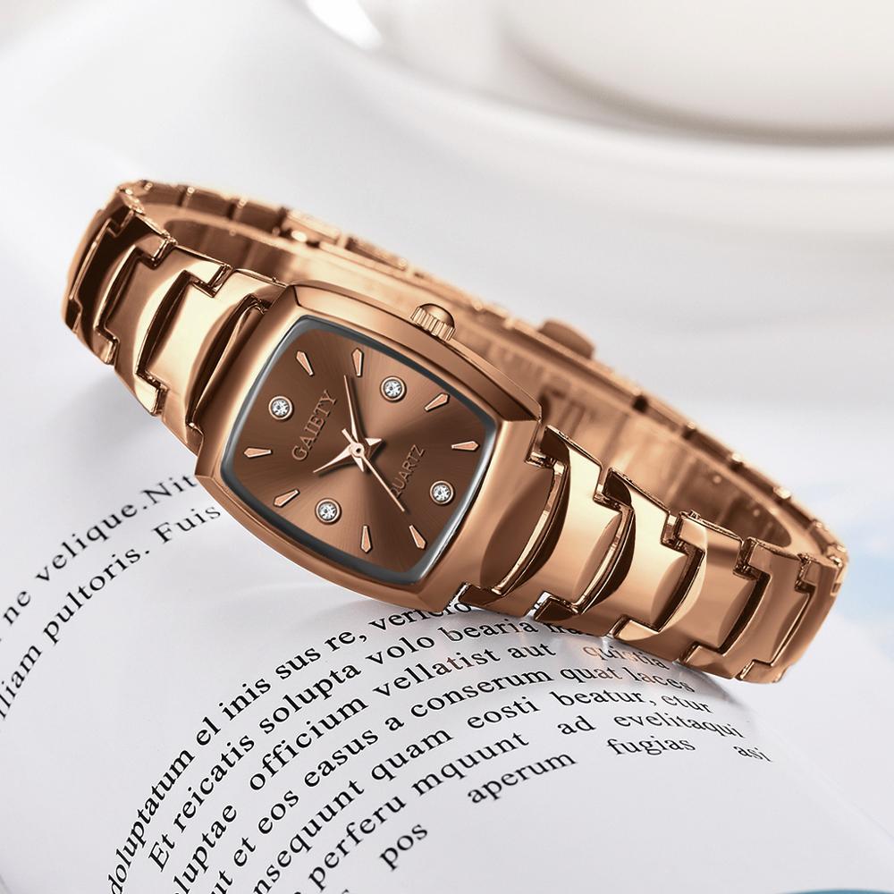 Women Bracelet Watch Rose Gold Fashion Luxury