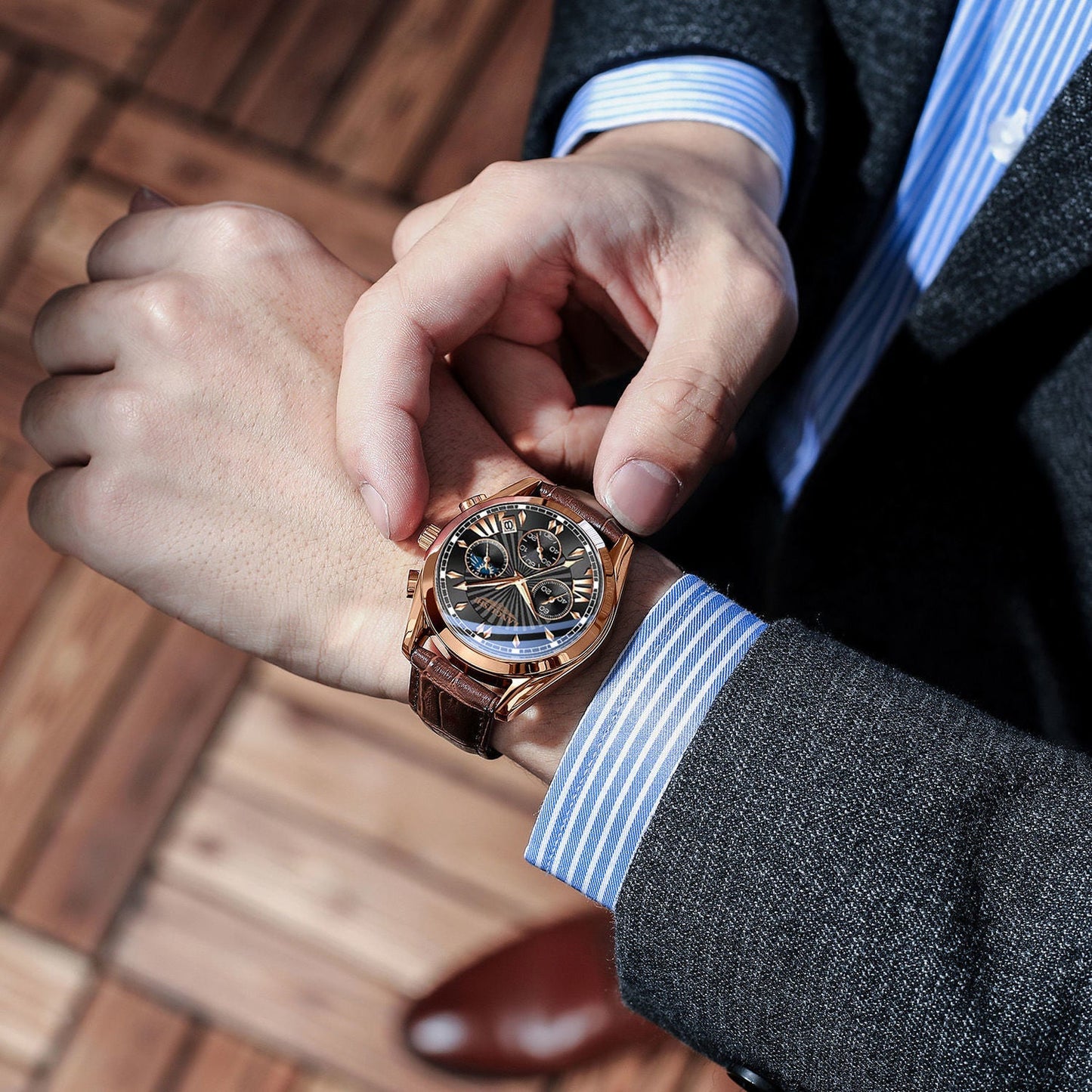 Men Watch Top Luxury Brand Sport Watches Mens Fashion