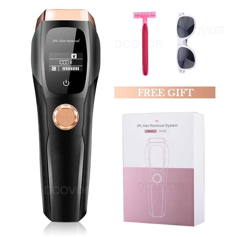 New Tech Painless Touch Screen10 Levels Photoepilator Hair Removal Laser