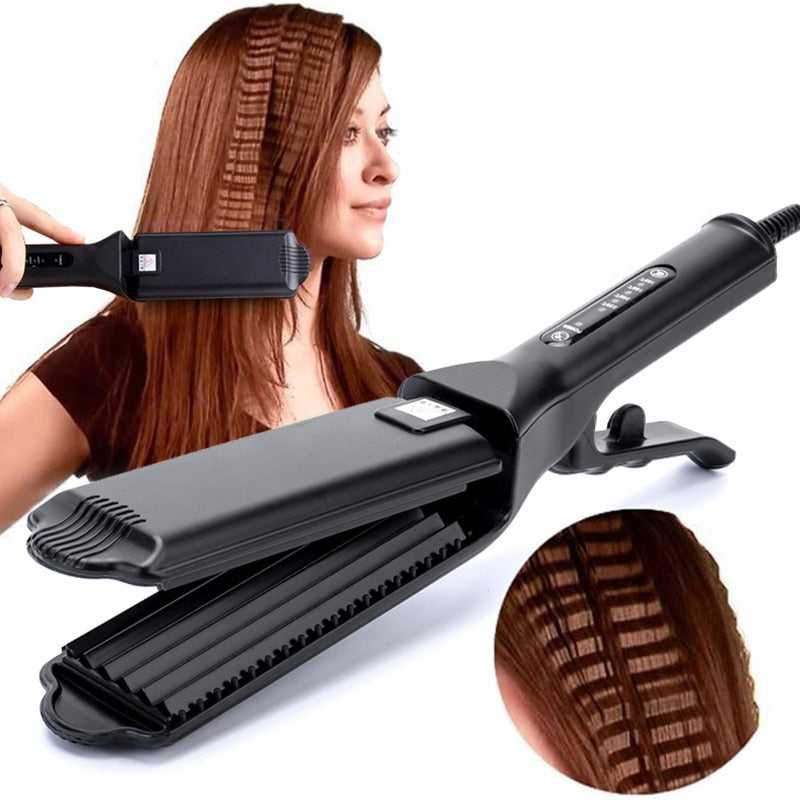 Professional Hair Crimper Corrugated Corn Irons Wave Curler Small Wave