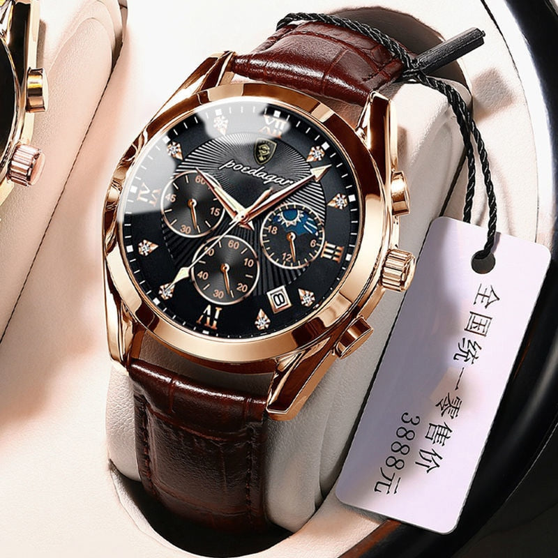 New Fashion Mens Watches Waterproof Luminous