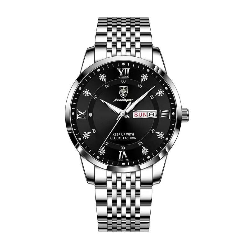 2022 fashion watch men stainless steel