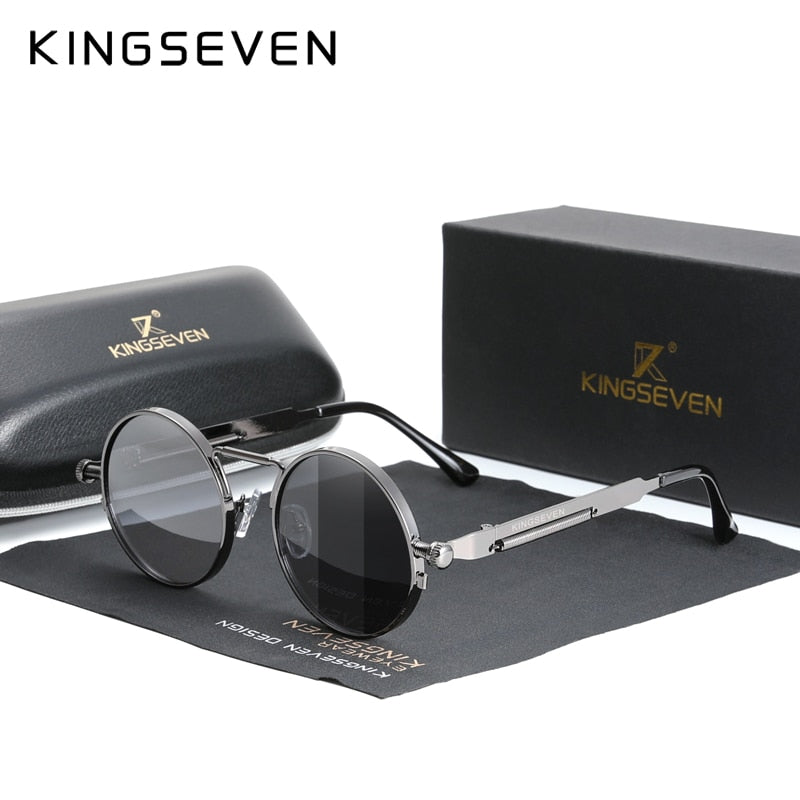 High Quality Gothic Steampunk Sunglasses Polarized
