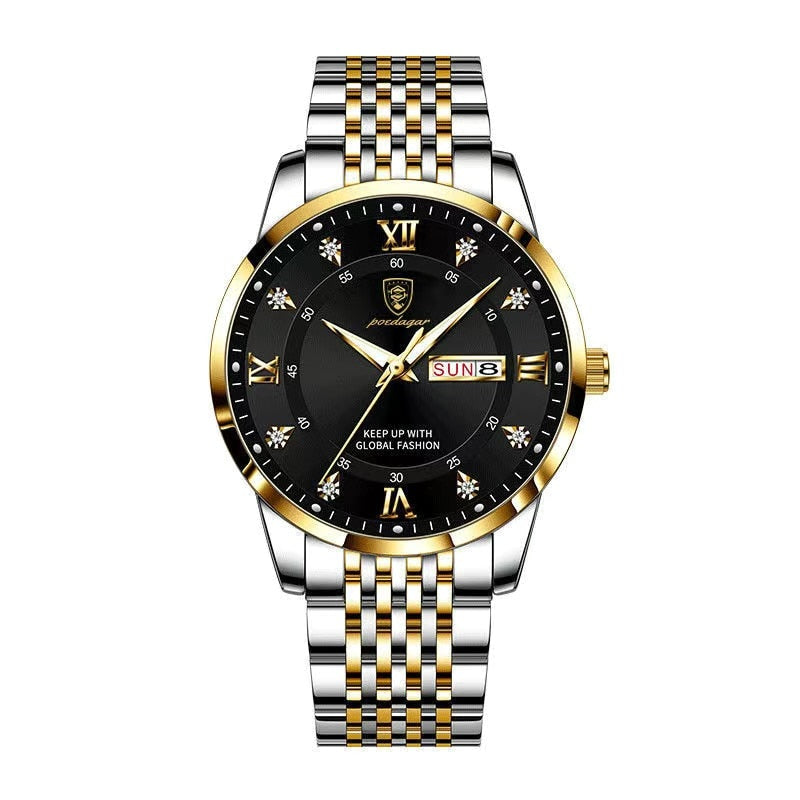 2022 fashion watch men stainless steel