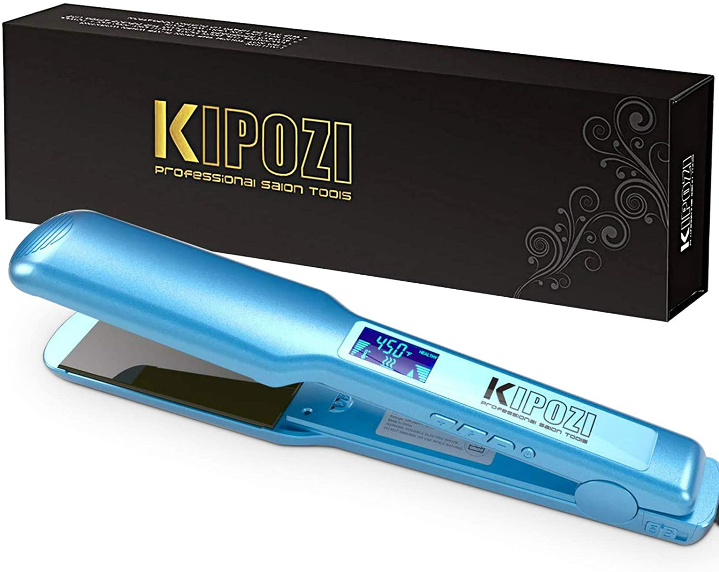 Hair Straightener with Digital LCD Display - TEXVIN
