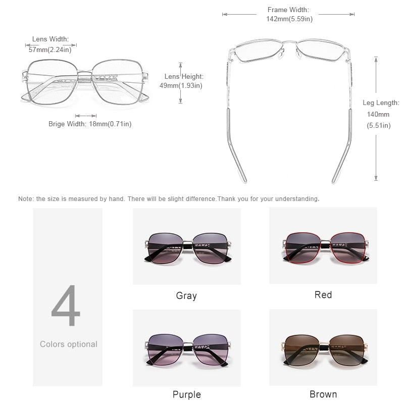 Womens Sunglasses Polarized Luxury Brand