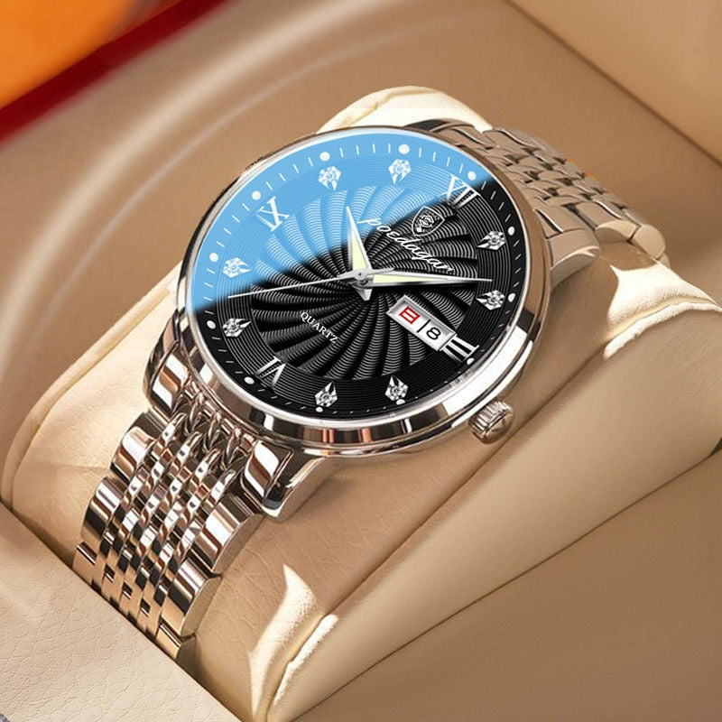 New Men Ultra-Thin Watches Fashion Week Calender