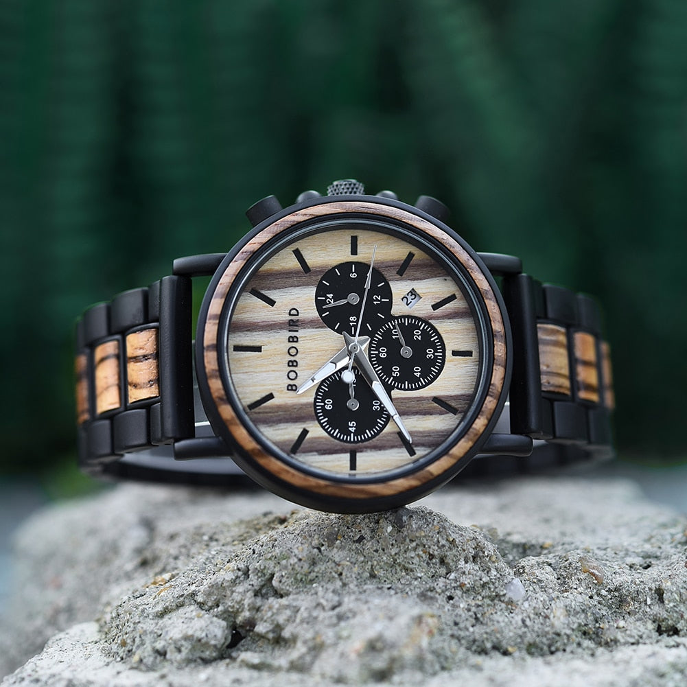 Wooden Watch Men erkek kol saati Luxury
