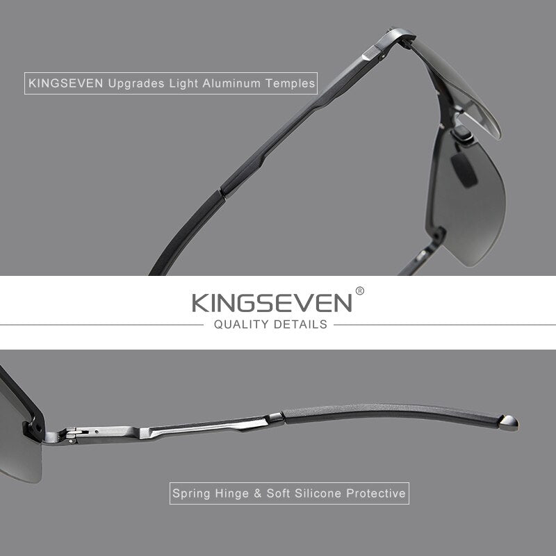 Aluminum Photochromic Sunglasses Polarized Men