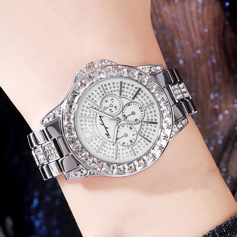 Fashion Women Watch With Diamond Watch Ladies Top Luxury