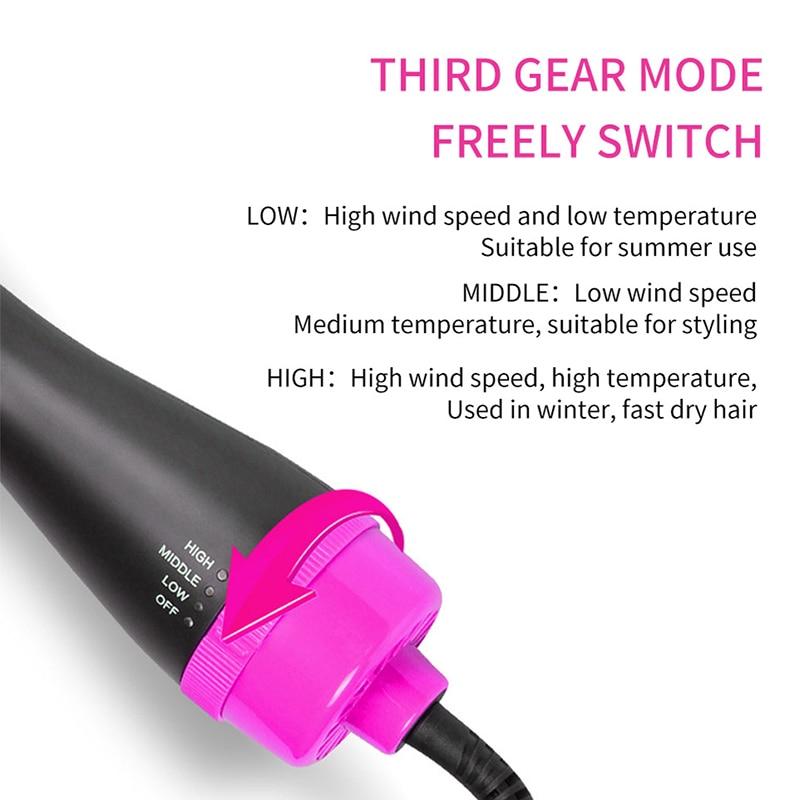 Hair straightener Step Electric Hot Air Brush