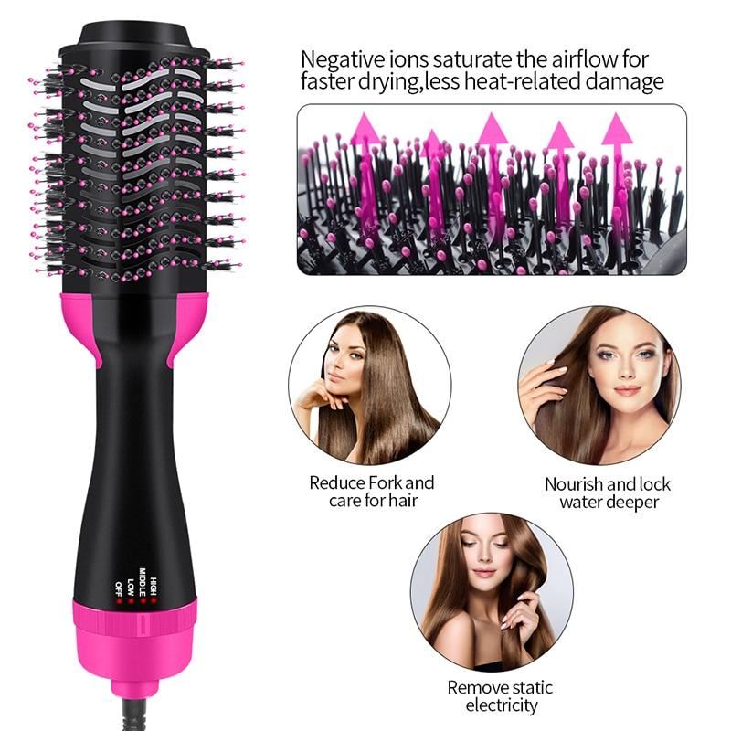 Hair straightener Step Electric Hot Air Brush