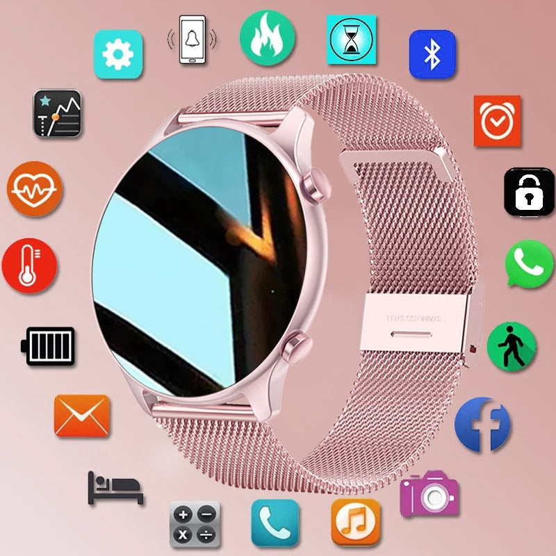 LIGE NEW Smart Watch Bluetooth Calls Smartwatch