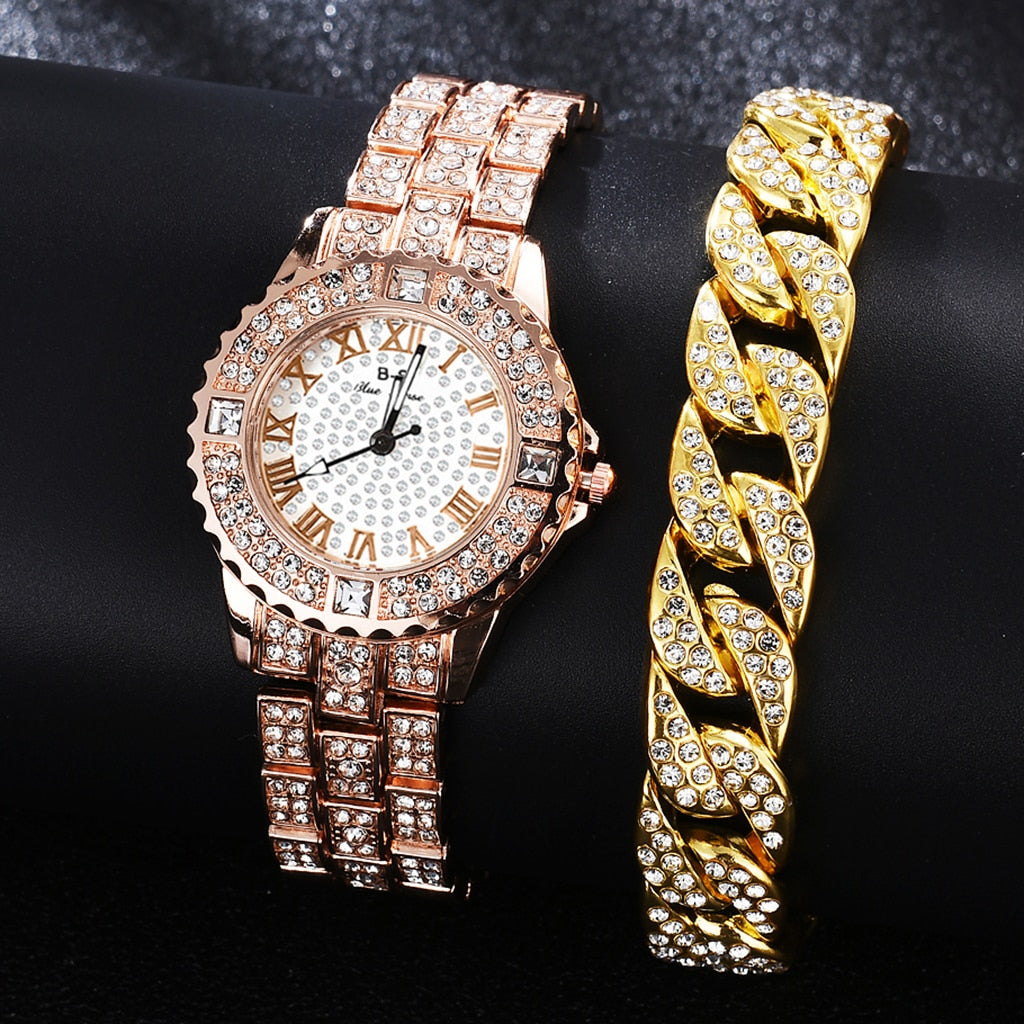 Diamond Women Watches Gold Watch Ladies Wrist