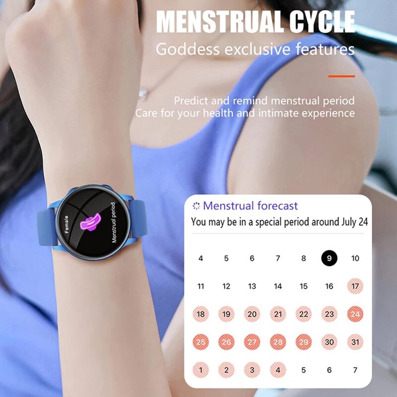 New Women Smart watch Men 360*360