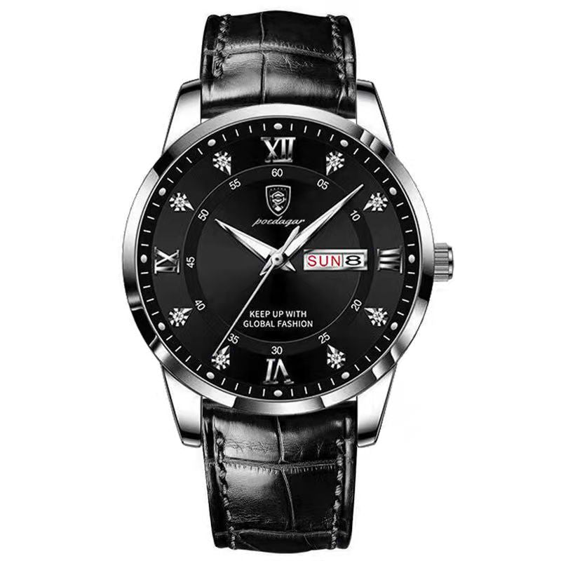 Men fashion ultra thin watches top quality luxury