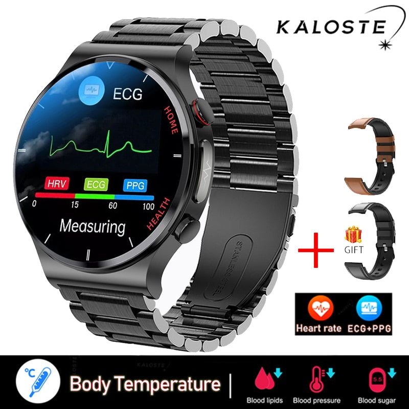 2022 New smart watch men laser health rate blood