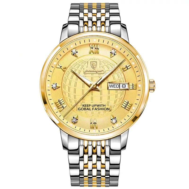 2022 fashion watch men stainless steel