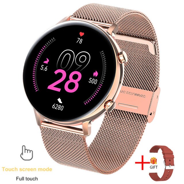 New ECG+PPG Smart Watch With Make Calls Women