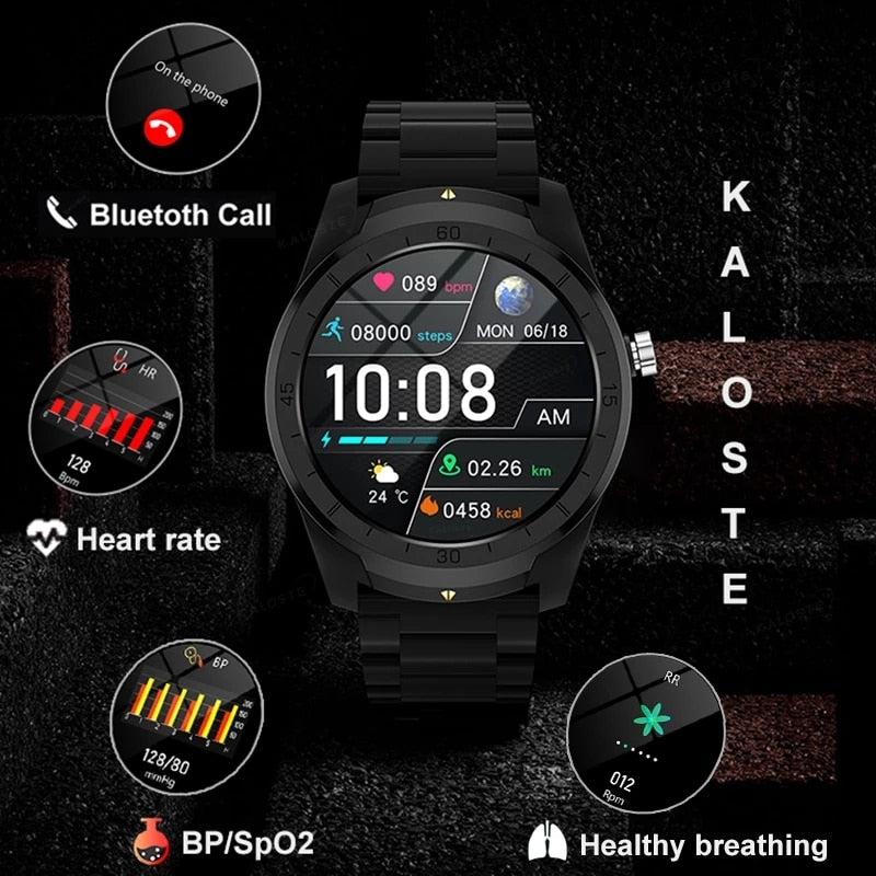 2022 New smart watch men blood pressure.
