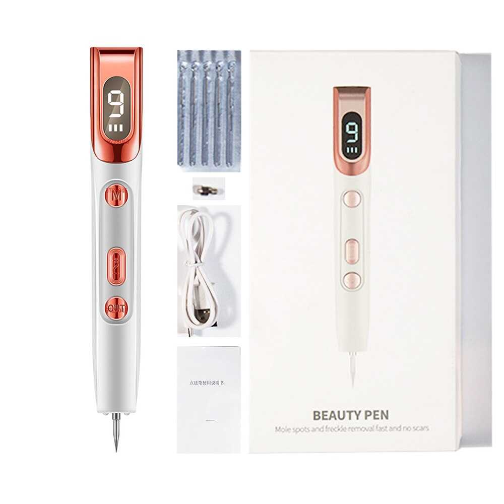 Laser Plasma Pen 9 Mode Electric Tattoo Freckle Wart Pen Dark Spot Remover