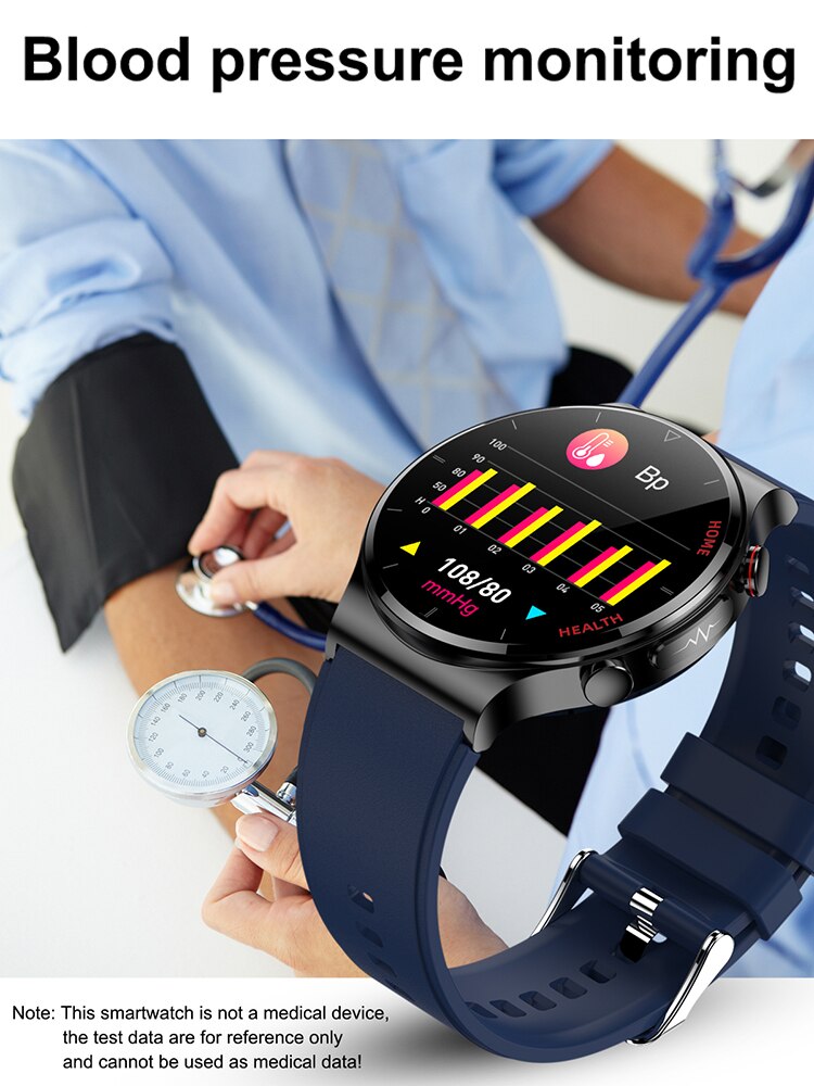 New Smart Watch Men Sangao Laser Health Heart Rate Blood