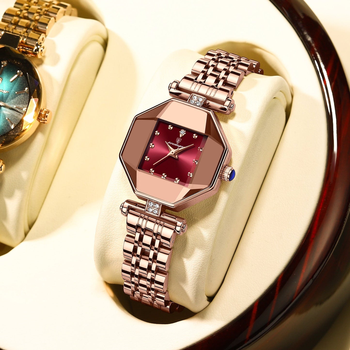 Women Watch Fashion Luxury Stainless Stain Waterproof