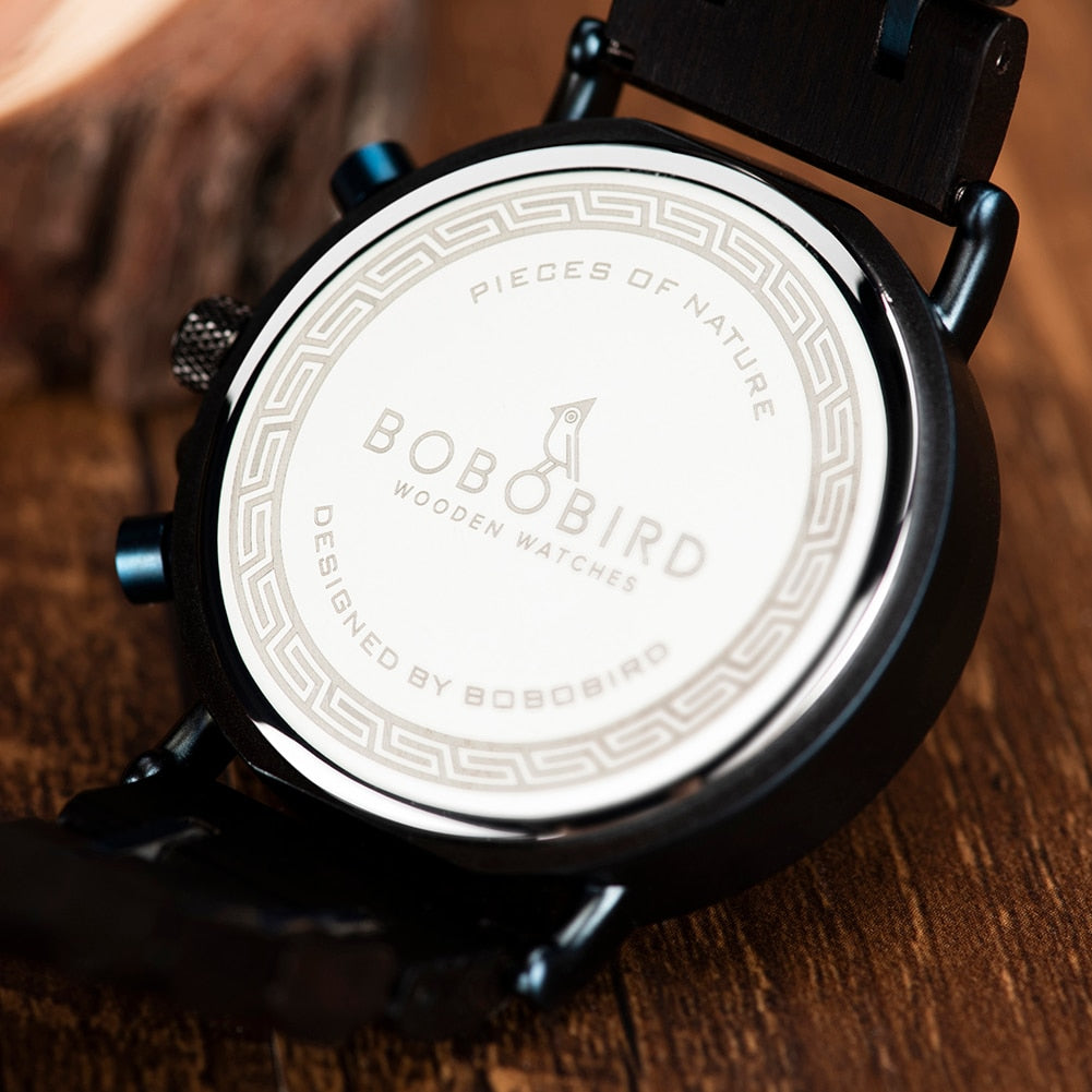 New Wooden Watch Men Top Brand Luxury