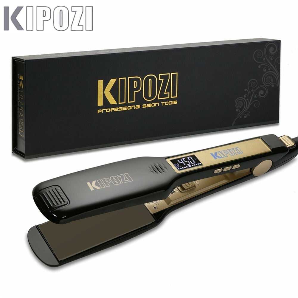 Hair Straightener with Digital LCD Display - TEXVIN