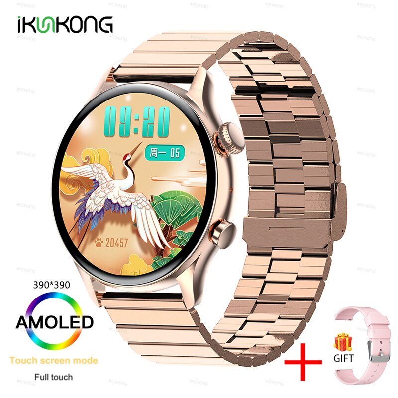 2022 New smart watch mens 1.36 inch Screen Support