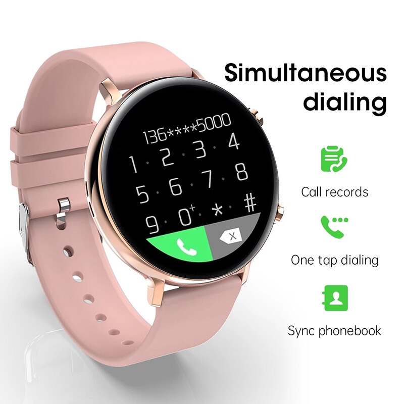 New ECG+PPG Smart Watch With Make Calls Women