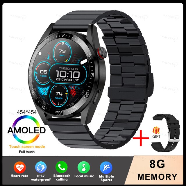 New 8G Memory Smart Watch AMOLED 454*454 HD