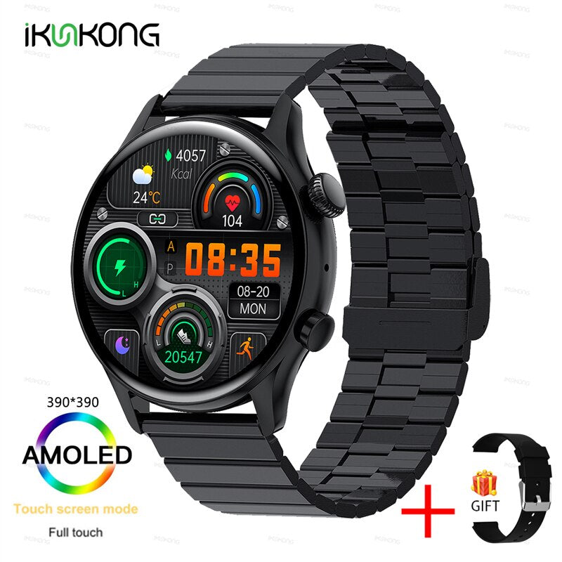 2022 New smart watch mens 1.36 inch Screen Support