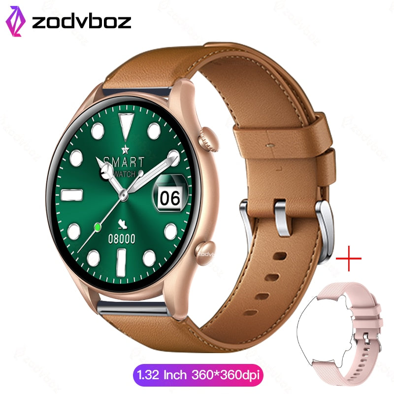 2022 New smart watch women custom dial call watches men sport