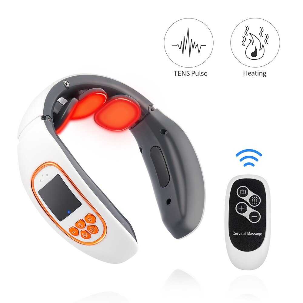 Smart Neck Massager Compress Neck Back Cervical Spine Pain Relief