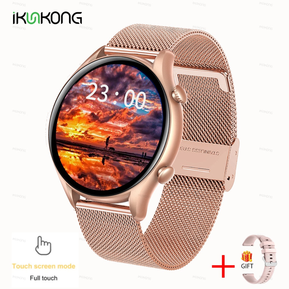 Fashion Smart Watch Women Heart Rate Monitor