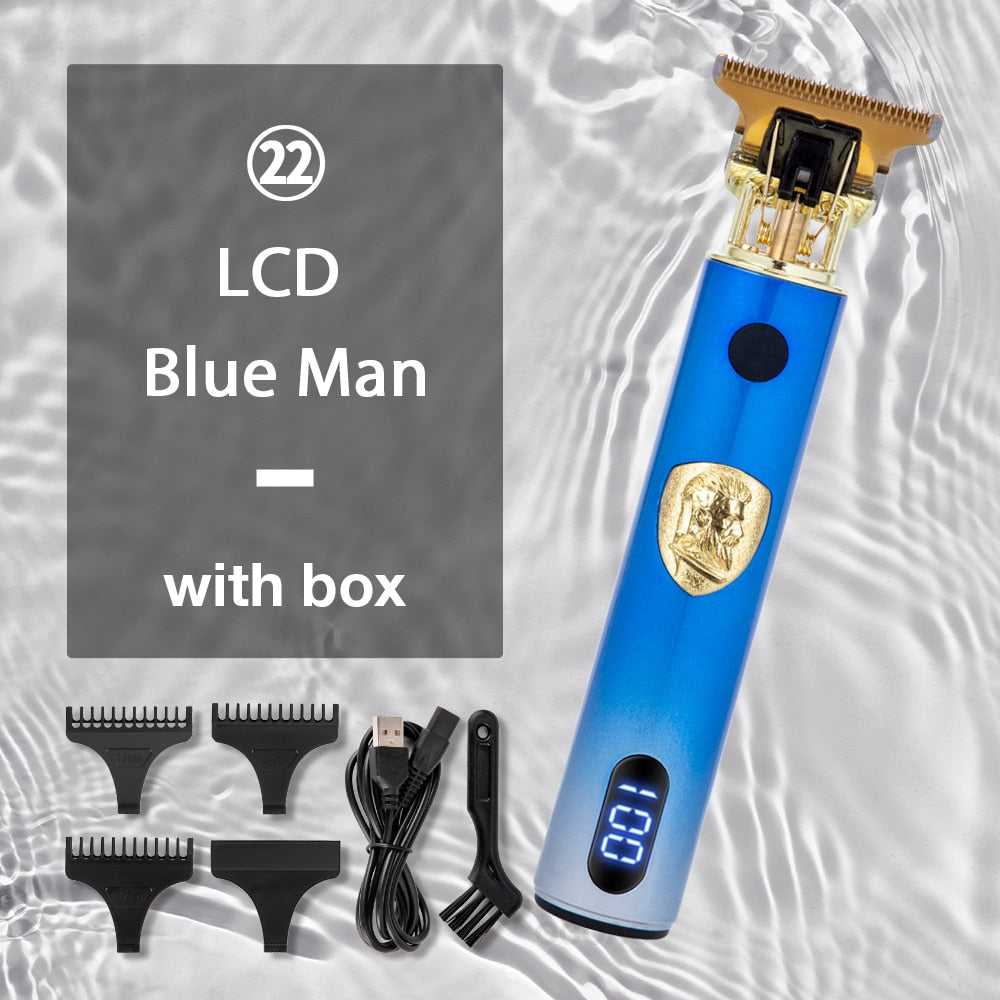 Hair Cutting Machine T9 Vintage Hair Trimmer for Men Barber Clippers