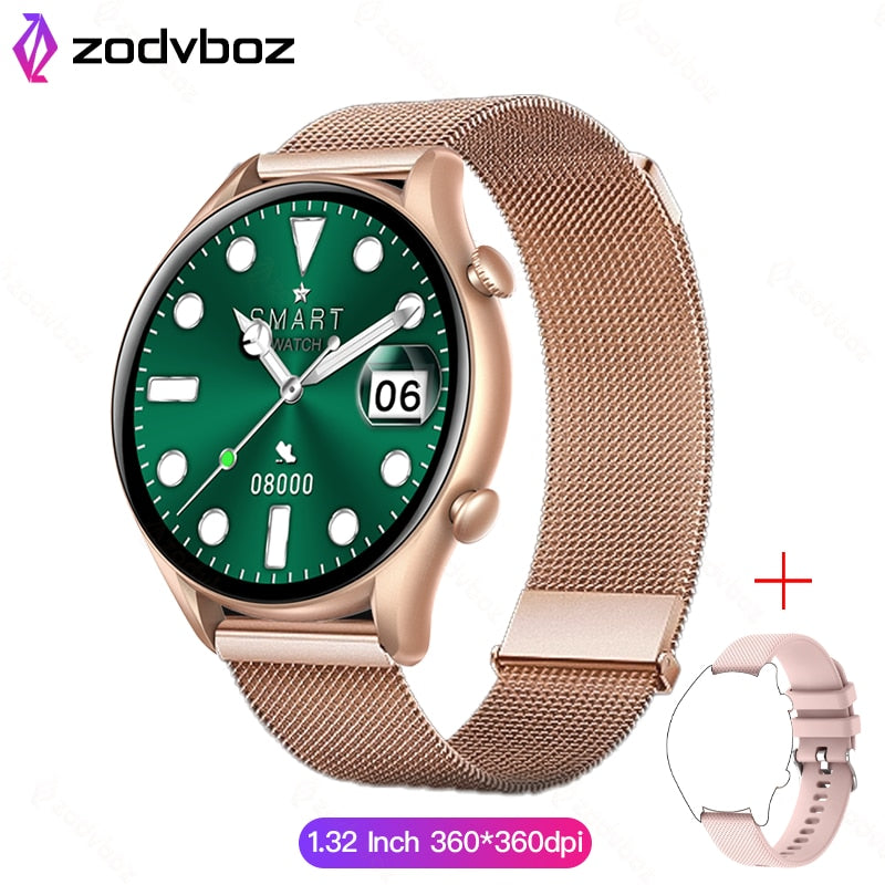 2022 New smart watch women custom dial call watches men sport