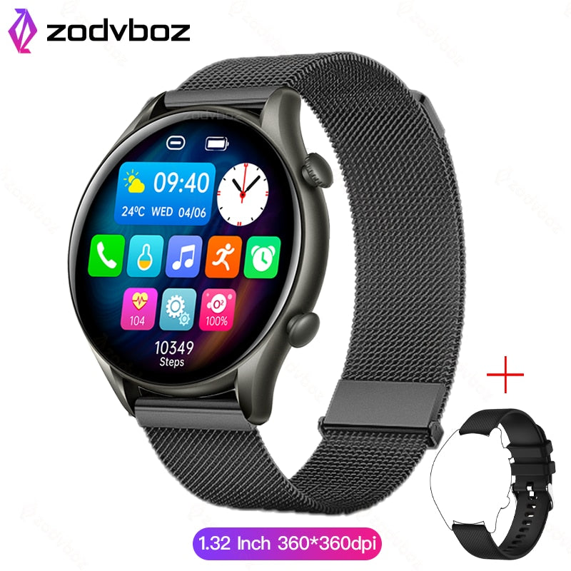 2022 New smart watch women custom dial call watches men sport