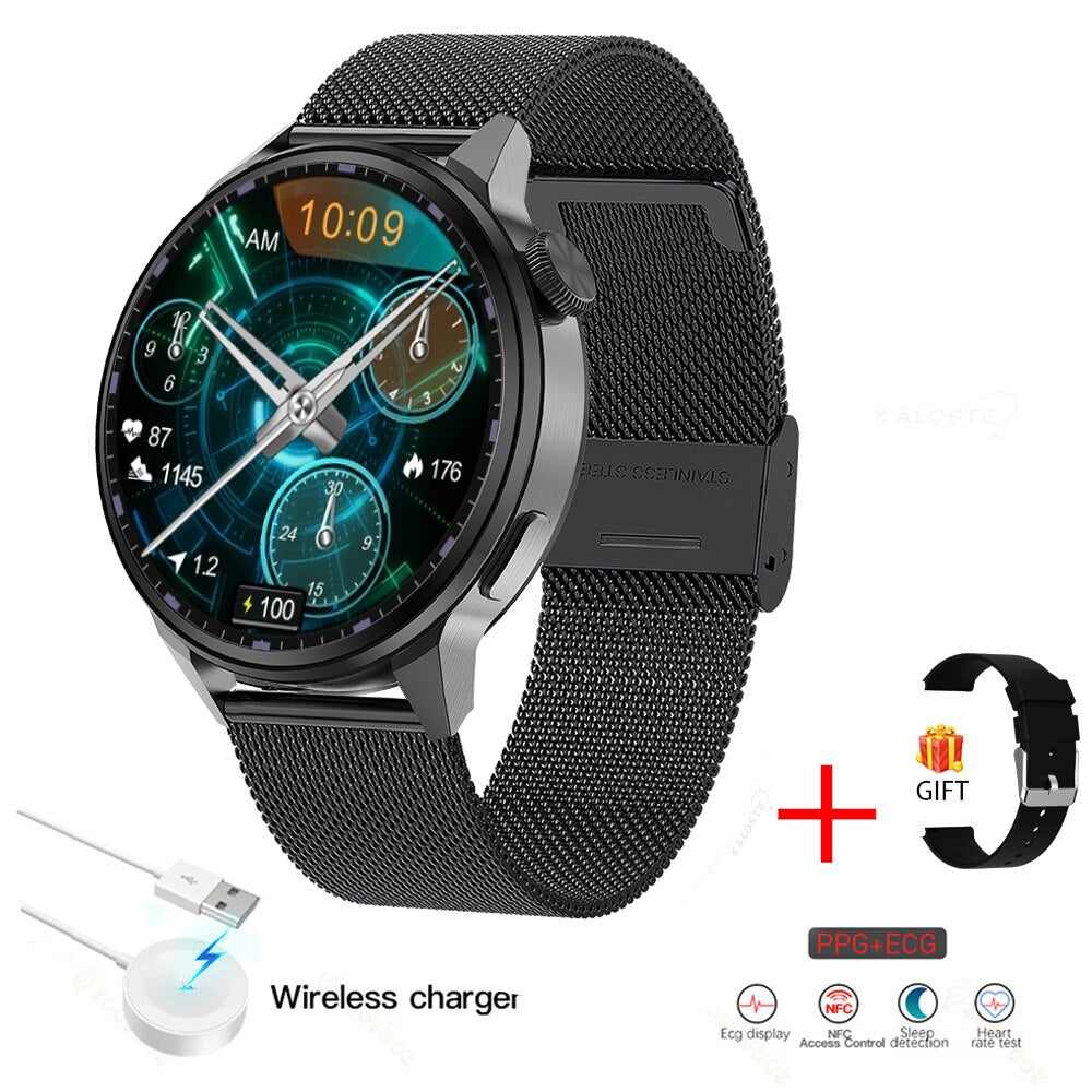 New Fashion NFC Smart Watch Men Bluetooth Call Sport GPS